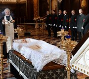 Atsisveikinimas su ra&scaron;ytoju Valentinu Rasputinu