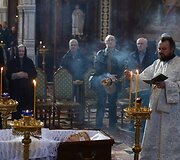 Atsisveikinimas su ra&scaron;ytoju Valentinu Rasputinu