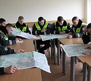 Lietuvos policijos mokyklos kursantų mokymai
