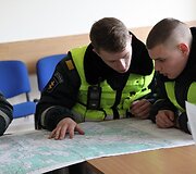 Lietuvos policijos mokyklos kursantų mokymai
