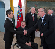Bendradarbiavimo sutarties pasira&scaron;ymo ceremonija