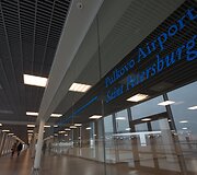 Pulkovo oro uosto terminalas Sankt Peterburge