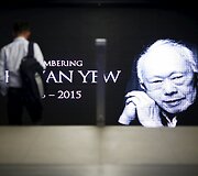 Singapūro gyventojai atidavė paskutinę pagarbą Lee Kuan Yew