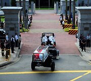 Singapūro gyventojai atidavė paskutinę pagarbą Lee Kuan Yew