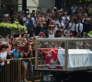 Singapūro gyventojai atidavė paskutinę pagarbą Lee Kuan Yew