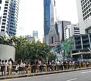 Singapūro gyventojai atidavė paskutinę pagarbą Lee Kuan Yew