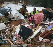Tornado padariniai Oklahomos valstijoje