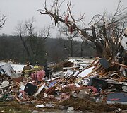Tornado padariniai Oklahomos valstijoje