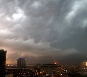 Audros debesys Oklahomos valstijoje