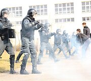 Lietuvos policijos mokyklos kursantų mokymai