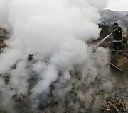 Gaisro padariniai Chakasijoje