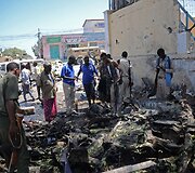 Somalyje &bdquo;al Shebab&ldquo; sukilėliai surengė i&scaron;puolį prie&scaron; &Scaron;vietimo ministeriją