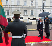 Į Lietuvą atvyko Vokietijos gynybos ministrė dr. Ursula von der Leyen