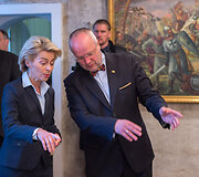 Į Lietuvą atvyko Vokietijos gynybos ministrė dr. Ursula von der Leyen