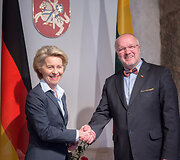 Į Lietuvą atvyko Vokietijos gynybos ministrė dr. Ursula von der Leyen