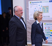 Į Lietuvą atvyko Vokietijos gynybos ministrė dr. Ursula von der Leyen