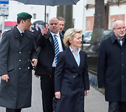 Į Lietuvą atvyko Vokietijos gynybos ministrė dr. Ursula von der Leyen