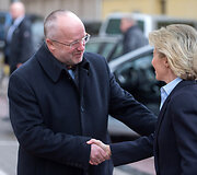 Į Lietuvą atvyko Vokietijos gynybos ministrė dr. Ursula von der Leyen