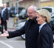 Į Lietuvą atvyko Vokietijos gynybos ministrė dr. Ursula von der Leyen