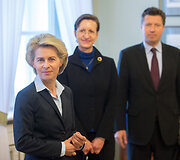 Į Lietuvą atvyko Vokietijos gynybos ministrė dr. Ursula von der Leyen