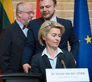 Į Lietuvą atvyko Vokietijos gynybos ministrė dr. Ursula von der Leyen