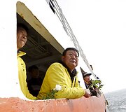 &bdquo;Sewol&ldquo; kelto tragedijos metinės