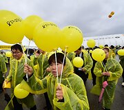 &bdquo;Sewol&ldquo; kelto tragedijos metinės