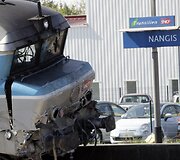 Traukinio avarija pervažoje, Prancūzijoje
