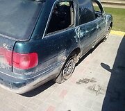 &bdquo;Audi A6&ldquo; automobiliu buvo vežamos kontrabandinės cigaretės 
