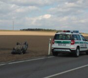 &bdquo;Subaru&ldquo; avarija prie &Scaron;venčionių