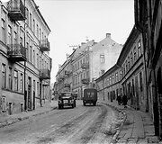Užupio g. fragmentas 1969 m.