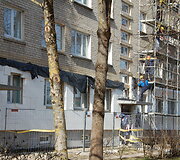 Tel&scaron;iuose renovuojamas daugiabutis