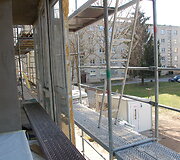 Tel&scaron;iuose renovuojamas daugiabutis