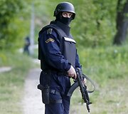 Zvorniko miesto policijos nuovadoje siautėjo ginkluotas vyras