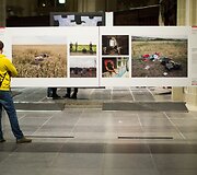 &bdquo;World Press Photo 2015&ldquo; paroda De Nieuwe Kerk bažnyčioje.
