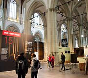 &bdquo;World Press Photo 2015&ldquo; paroda De Nieuwe Kerk bažnyčioje.