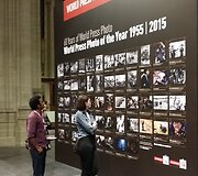 &bdquo;World Press Photo 2015&ldquo; paroda De Nieuwe Kerk bažnyčioje.