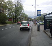 Įvykis stotelėje, Žvėryne (Vilnius).