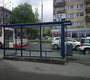 Įvykis stotelėje, Žvėryne (Vilnius).