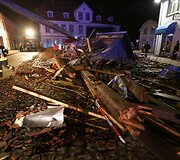 Viesulo padariniai Vokietijoje