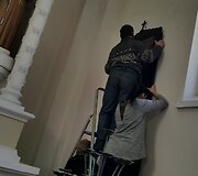 Tauragės &Scaron;vč. Trejybės bažnyčioje buvo kilęs gaisras