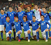 Futbolo rungtynės tarp Italijos ir Serbijos rinktinių