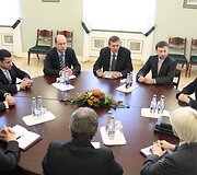Prekybos tinklų vadovų priėmimas