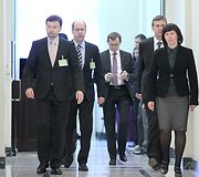 Prekybos tinklų vadovų priėmimas
