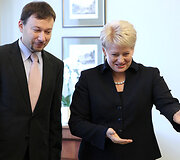 Prekybos tinklų vadovų priėmimas