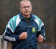 Kariuomenės vadas ir &scaron;tabo kari&scaron;kiai Vilniaus Vingio parko stadione