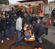 I&scaron;vaikyti protestuotojai