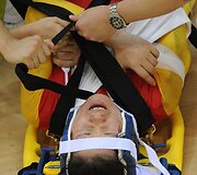 Sužeista Kinijos sportinininkė