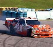 Joey Logano patyrė avariją