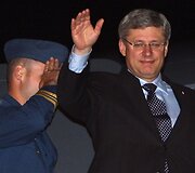 Kanados ministras pirminininkas Stephenas Josephas Harperis